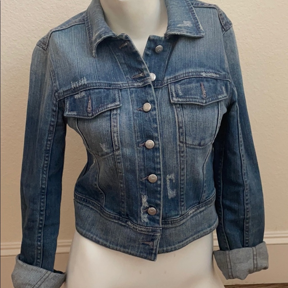 bebe denim jacket